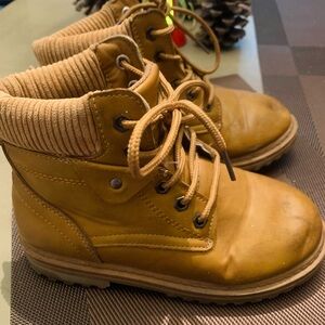 Kids Tan Boots